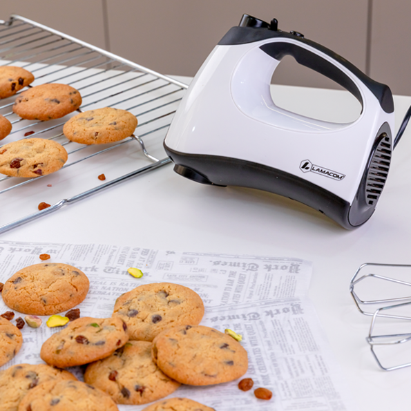 Handmixer Elektrischer Mixer mit 5 Geschwindigkeiten + Puls-Funktion – Bild 3