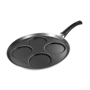 Crêpière mit 4 runden Mulden für Mini-Crêpes